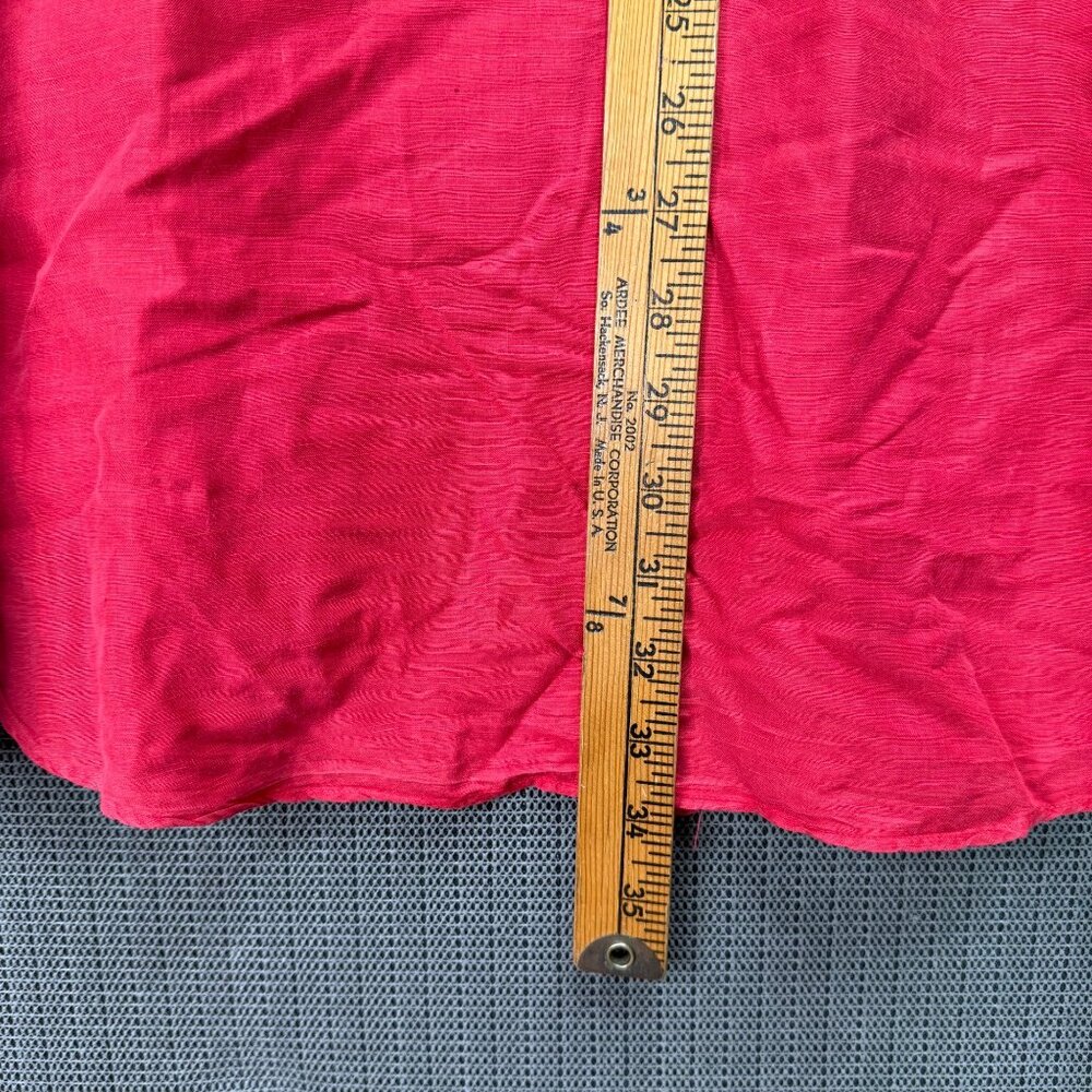 Polo Ralph Lauren Mens Size XXL Red Long Sleeve Button-Up Dress Shirt - Picture 7 of 9